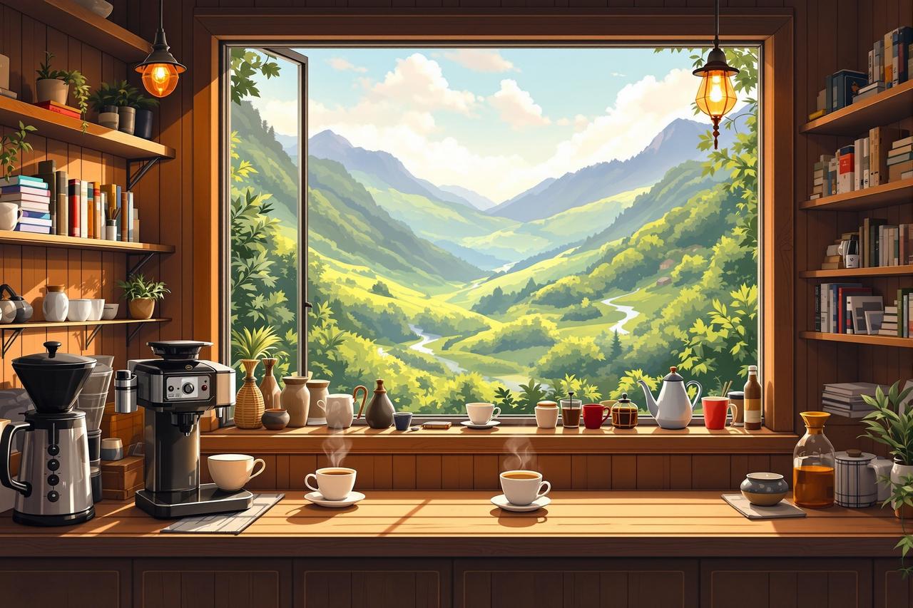 红果网剧作品 - 山谷咖啡屋
