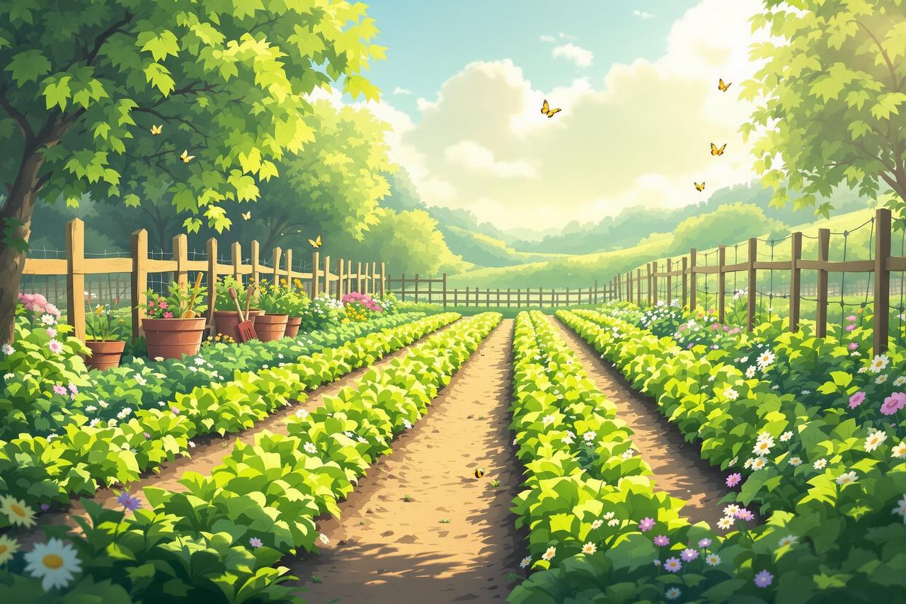 红果网剧作品 - 外婆的菜园子