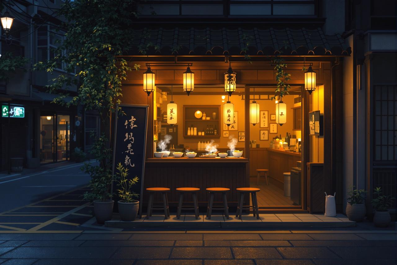 红果网剧作品 - 深夜小食堂