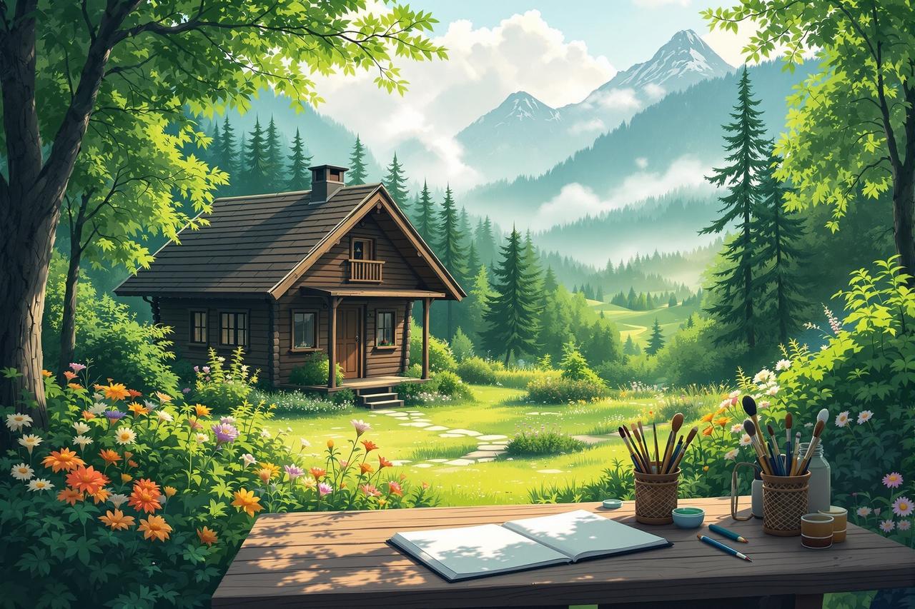 红果网剧作品 - 山居笔记